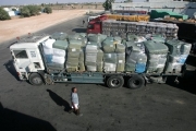 إدخال مساعدات وبضائع وضخ وقود لغزة