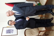 الوزير المالكي يتسلم أوراق إعتماد سفير جمهورية الأوروغواي الجديد لدى دولة فلسطين