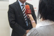 رئيس التحرير - مقابلة مع تلفزيون وطن - رام الله - فلسطين
