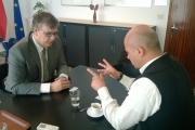 رئيس التحرير في مقابلة حصرية مع سفير هولندا الجديد Peter Mollema