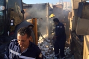 اصابة 3 رجال اطفال خلال مشاركتهم في اخماد حريق في نابلس