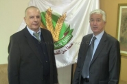  السفير الاوكراني يزور شركة مطاحن القمح الذهبي 