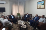 الوزير سميح طبيلة يجتمع مع رئيس وأعضاء بلدية أبو د ...