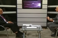 نائب رئيس البنك الدولي حافظ غانم خلال مقابلة مع رئ ...