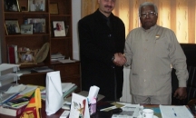 رئيس التحرير مع سفير سريلانكا - سفارة سريلانكا - ر ...