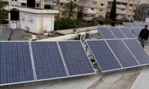 مشروع لتركيب ألواح طاقة شمسية لـ 10 آلاف منزل بغزة