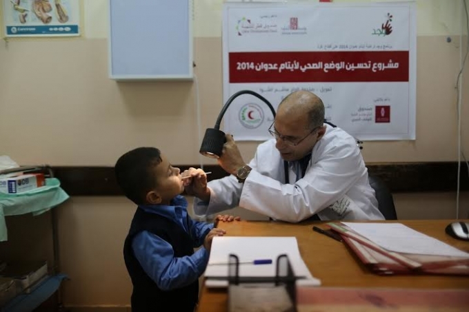 برنامج &quot;وجد&quot; ينفذ فحوصات لحوالي 1000 طفل ويجري 15 عملية جراحية بمساهمة من بنك فلسطين