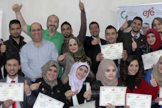 المؤسسة الفلسطينية للتعليم من اجل التوظيف منقذ للشباب من وحل البطالة