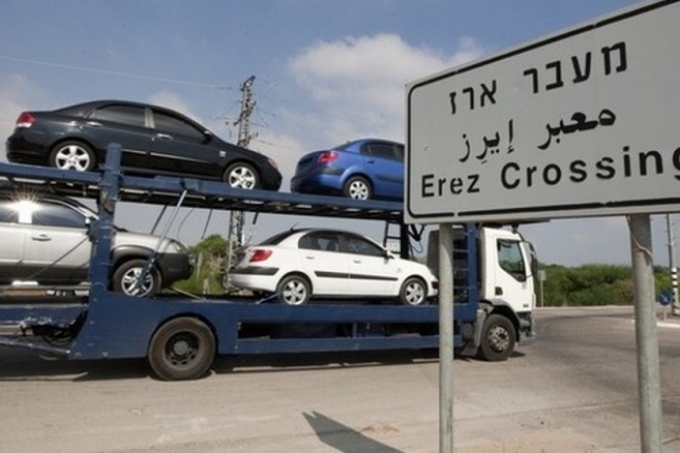 إسرائيل تسمح بإدخال المركبات الصغيرة والشاحنات متوسطة الحجم عبر معبر بيت حانون اعتباراً من غد