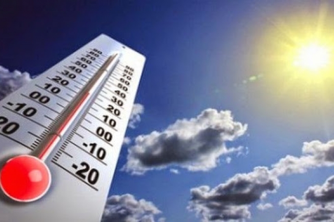 درجات الحرارة اعلى من معدلاتها السنوية وجو شديد الحرارة وجاف خلال الاسبوع الجاري