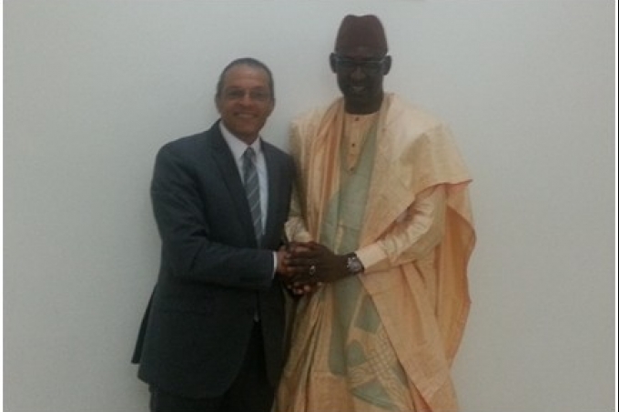 سفير فلسطين في مالي يلتقي وزير الخارجية