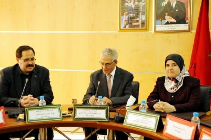 فلسطين والمغرب توقعان أول اتفاقيتين تعليميتين وتقران مضاعفة المقاعد الدراسية